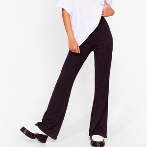 Flare Ribbed Yoga Pants